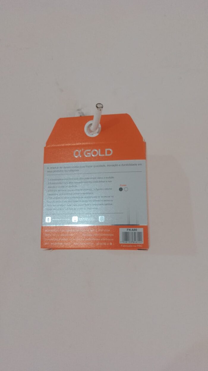 Fone Gold com fio fn-a 80 - Image 2