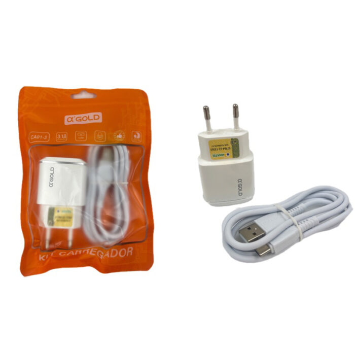 Carregador Gold ca01-5 V8 3.1A 15w - Image 2