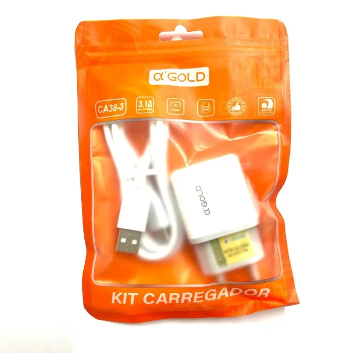 Carregador Gold ca01-7 tipo C 3.1A 15w - Image 2